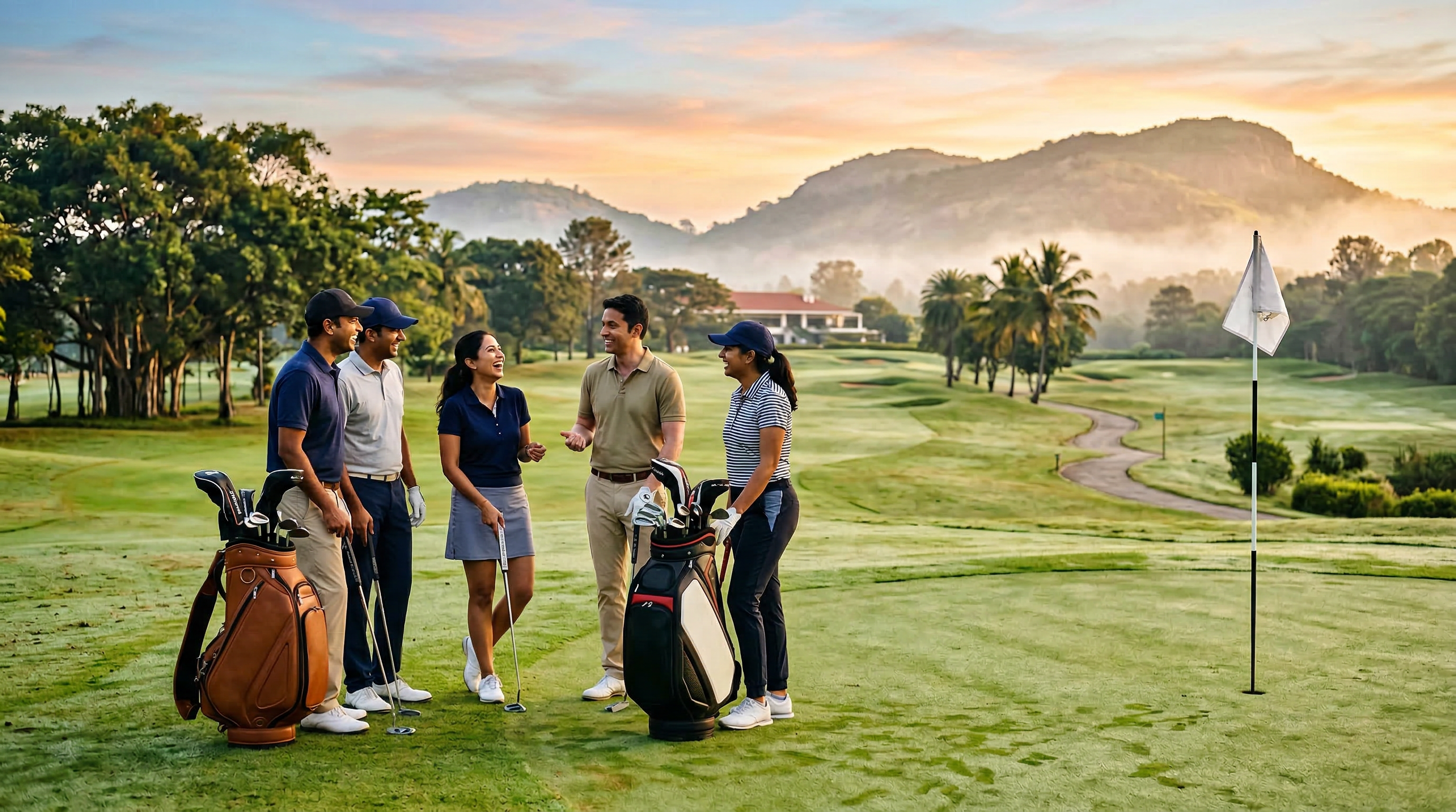 The Back Nine golf social